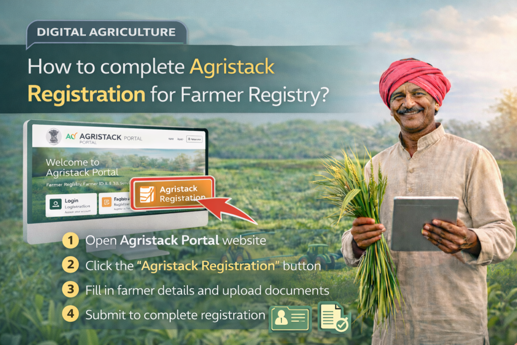 How to complete Agristack Registration for Farmer Registry How to complete Agristack Registration for Farmer Registry