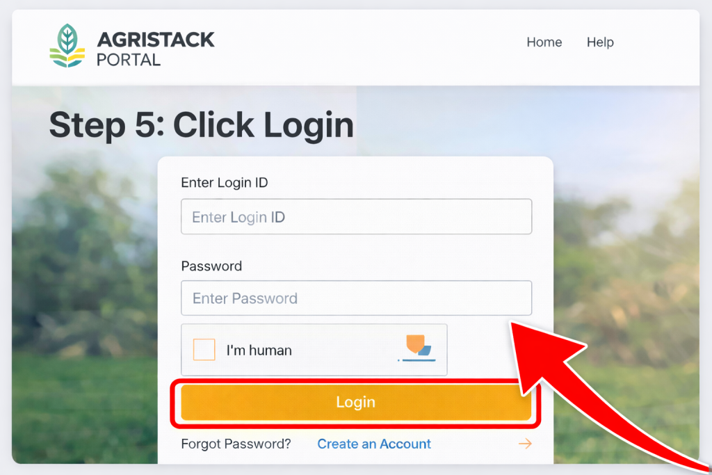 Step 5 Click Login Step 5 Click Login