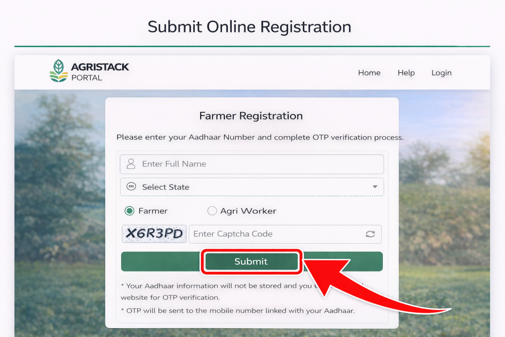 Submit Online Registration Submit Online Registration